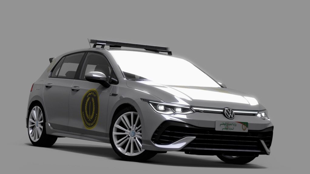 Volkswagen golf 8r police algeria