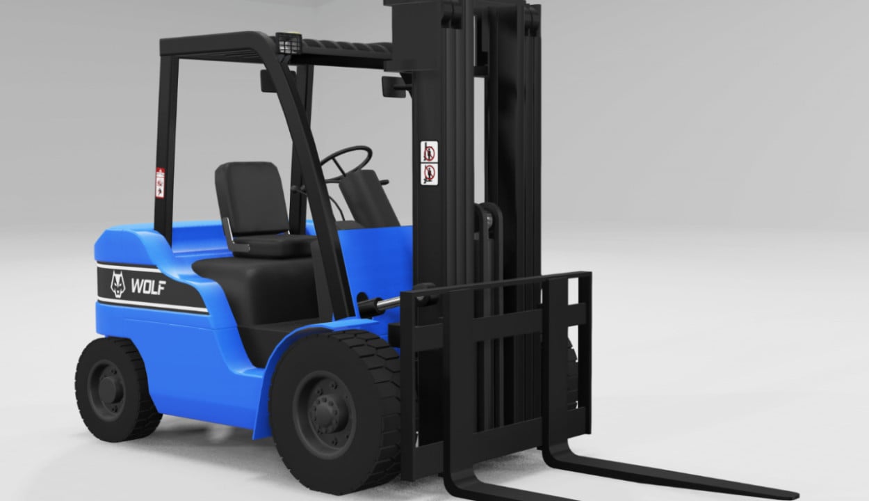 Forklift Wolf Heavy Industries Medium