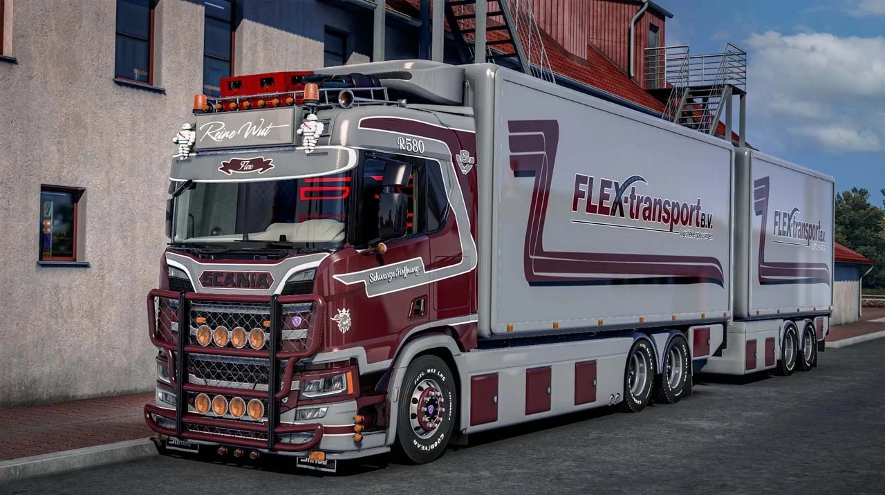 Scania NG R580 Megamod v1.0