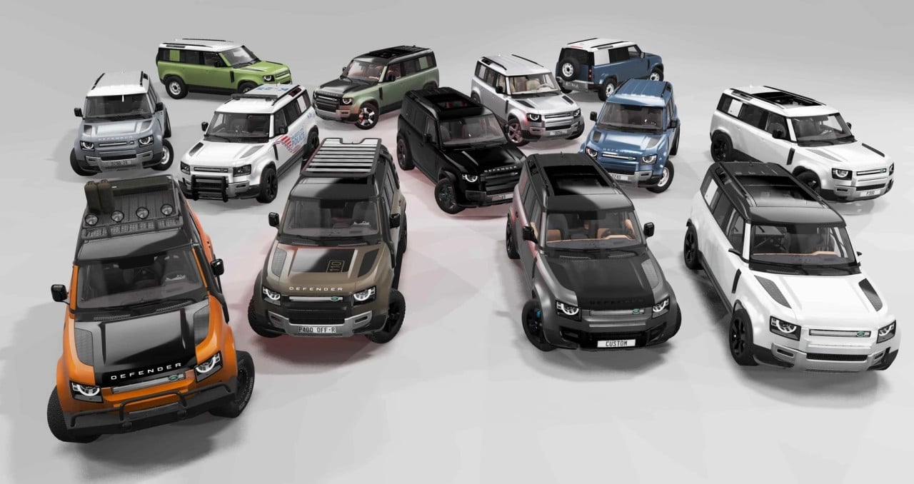 Land | Range Rover Cars Pack BeamNG