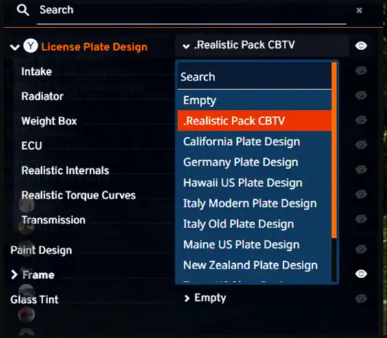 Crashbosstv - Realistic License Plate Pack