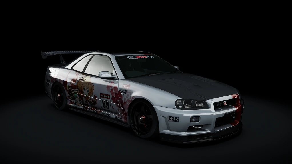 Nissan GT-R R34 Hell-spec V2 (drift) v1.1 - Assetto Corsa