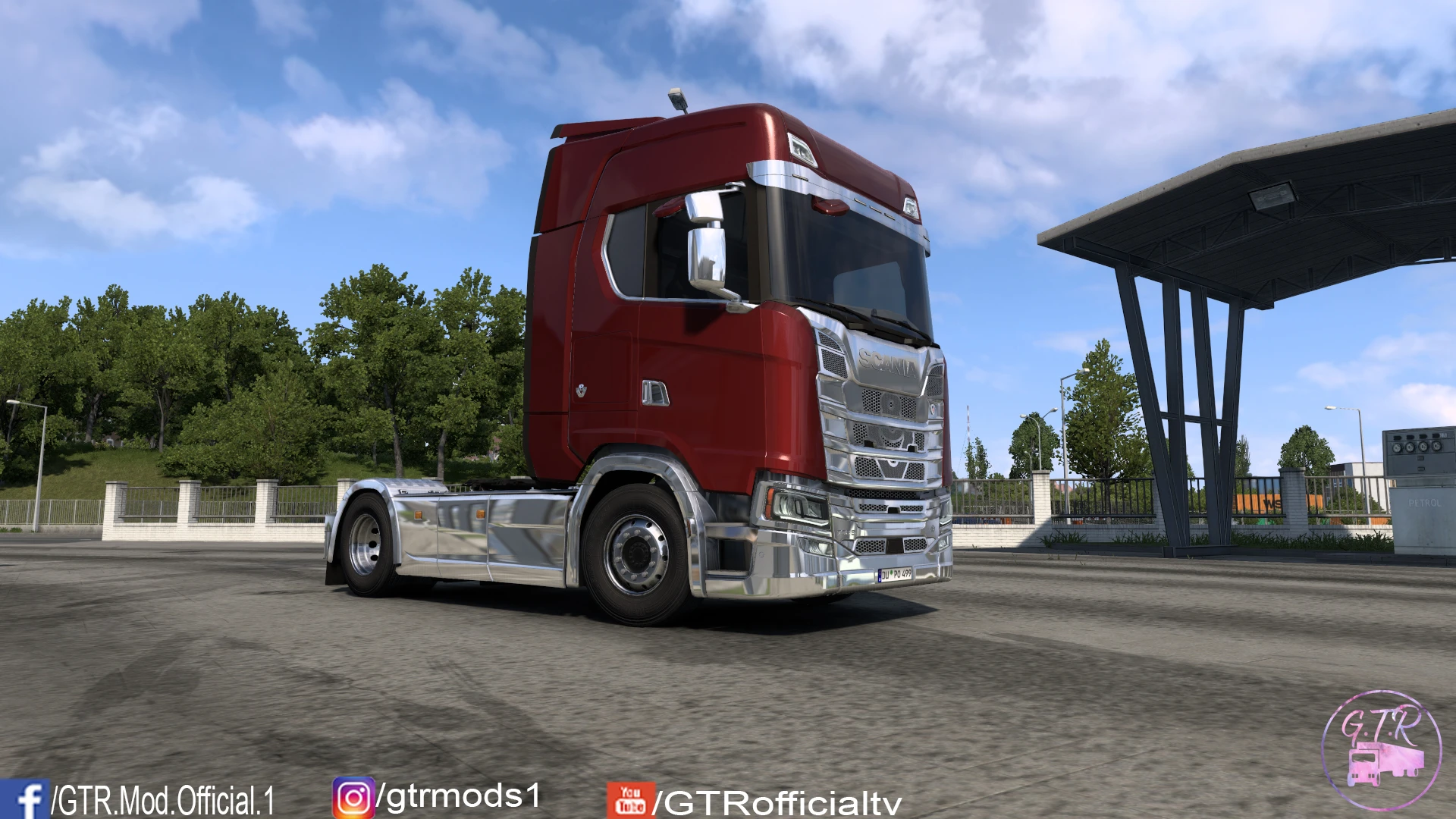 Scania S & R Next Gen Accessories Chrome v1.1 BY GTR 1.1 thumbnail 6