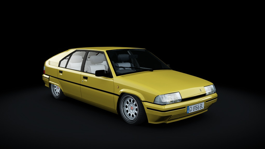 Citroen BX TZD Turbo retro 80's