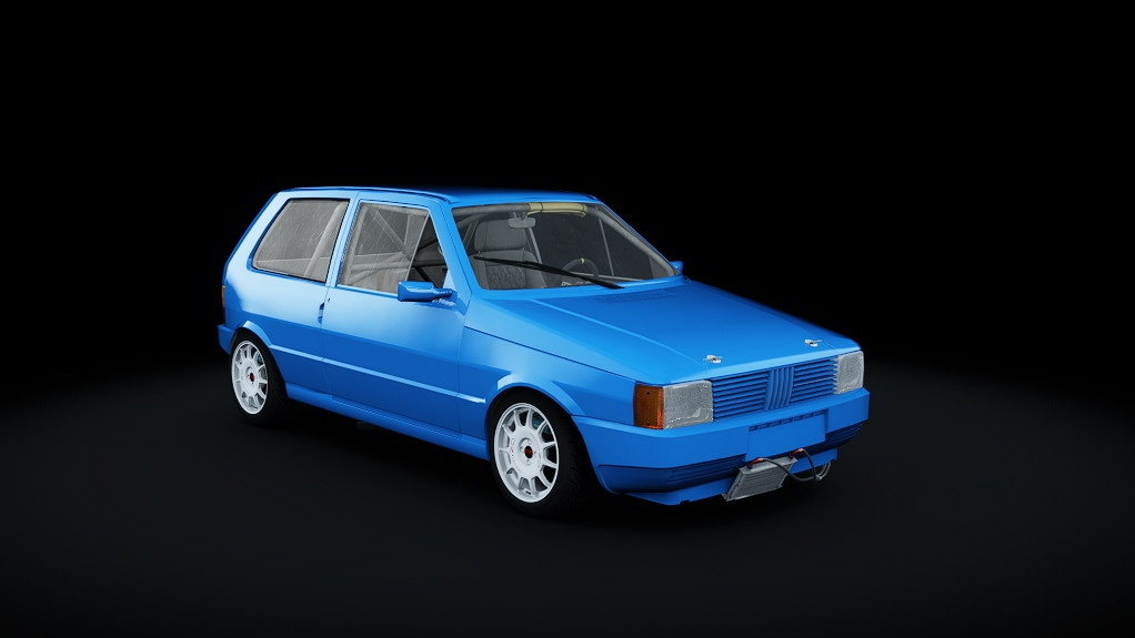 Fiat Uno Turbo retro 80's
