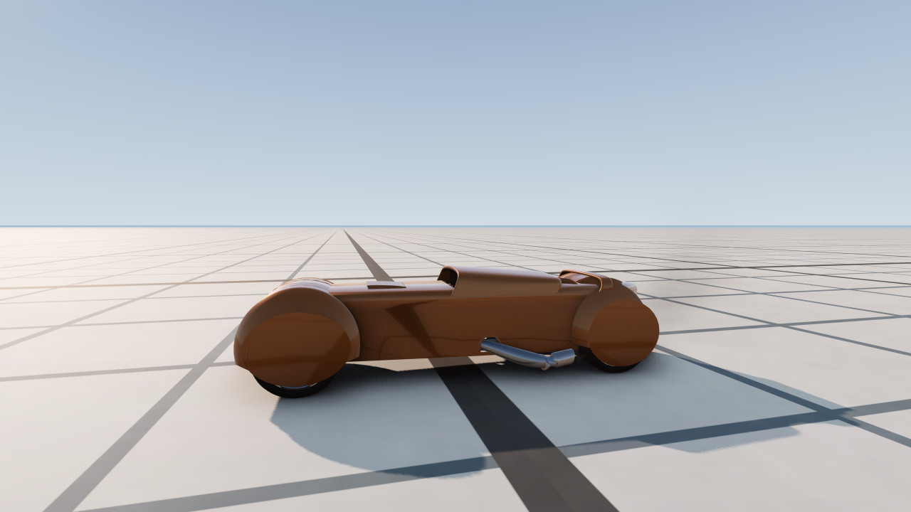 potatoman1212 s  vtwin landspeed saltflat record car 1975