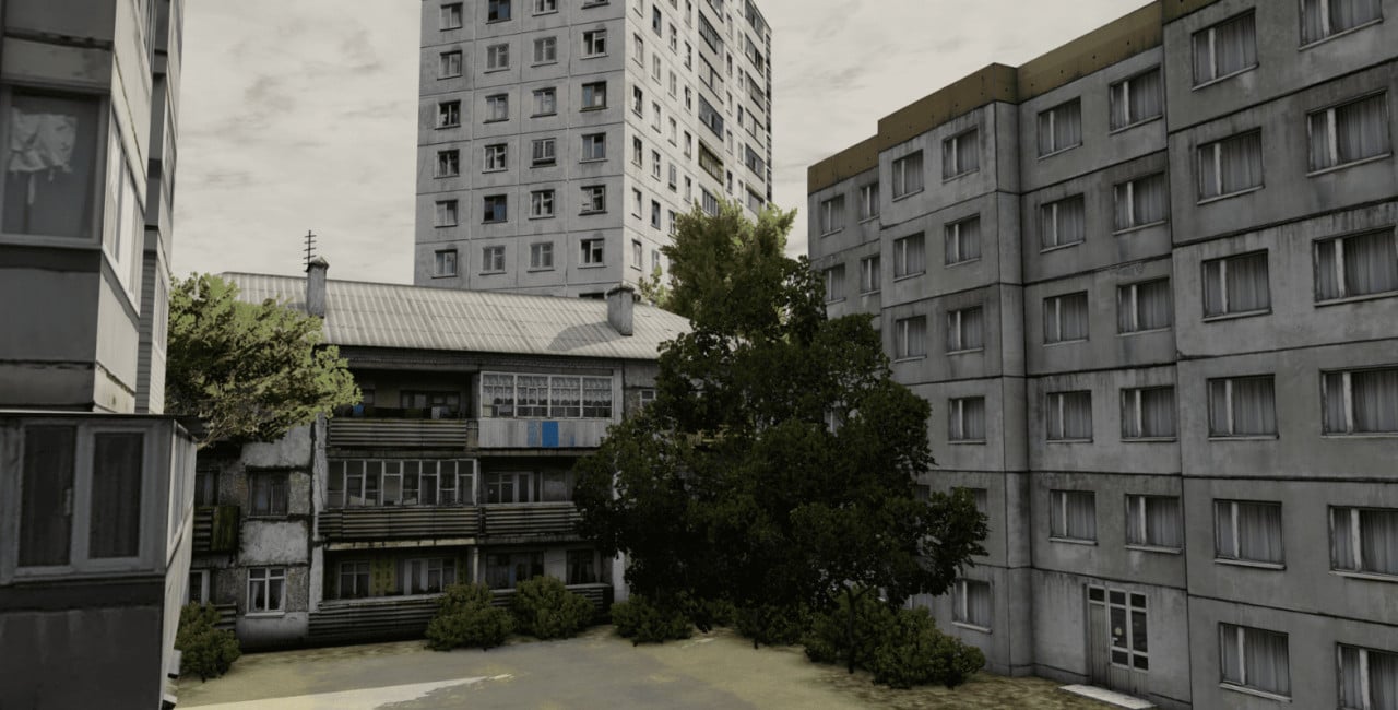 TYPICAL RUSSIAN CITY