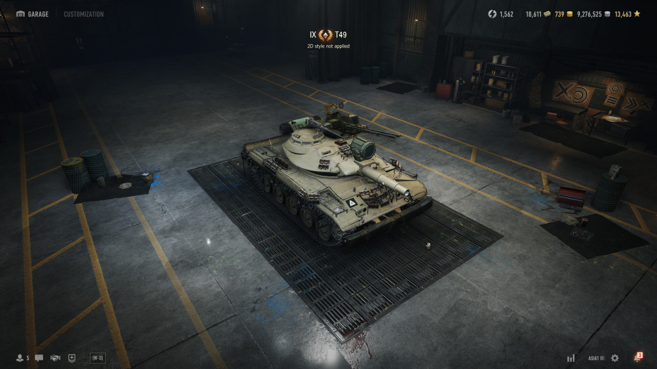 T49 "PartyCrasher" model