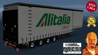 KRONE JUMBO CURTAINSIDE TRAILER v2.0 ETS2 1.54-1.56.x 2.0 thumbnail 2
