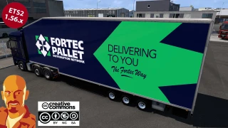 KRONE DOUBLEDECK REEFER TRAILER v2.0 ETS2 1.54-1.56.x 2.0 thumbnail 3