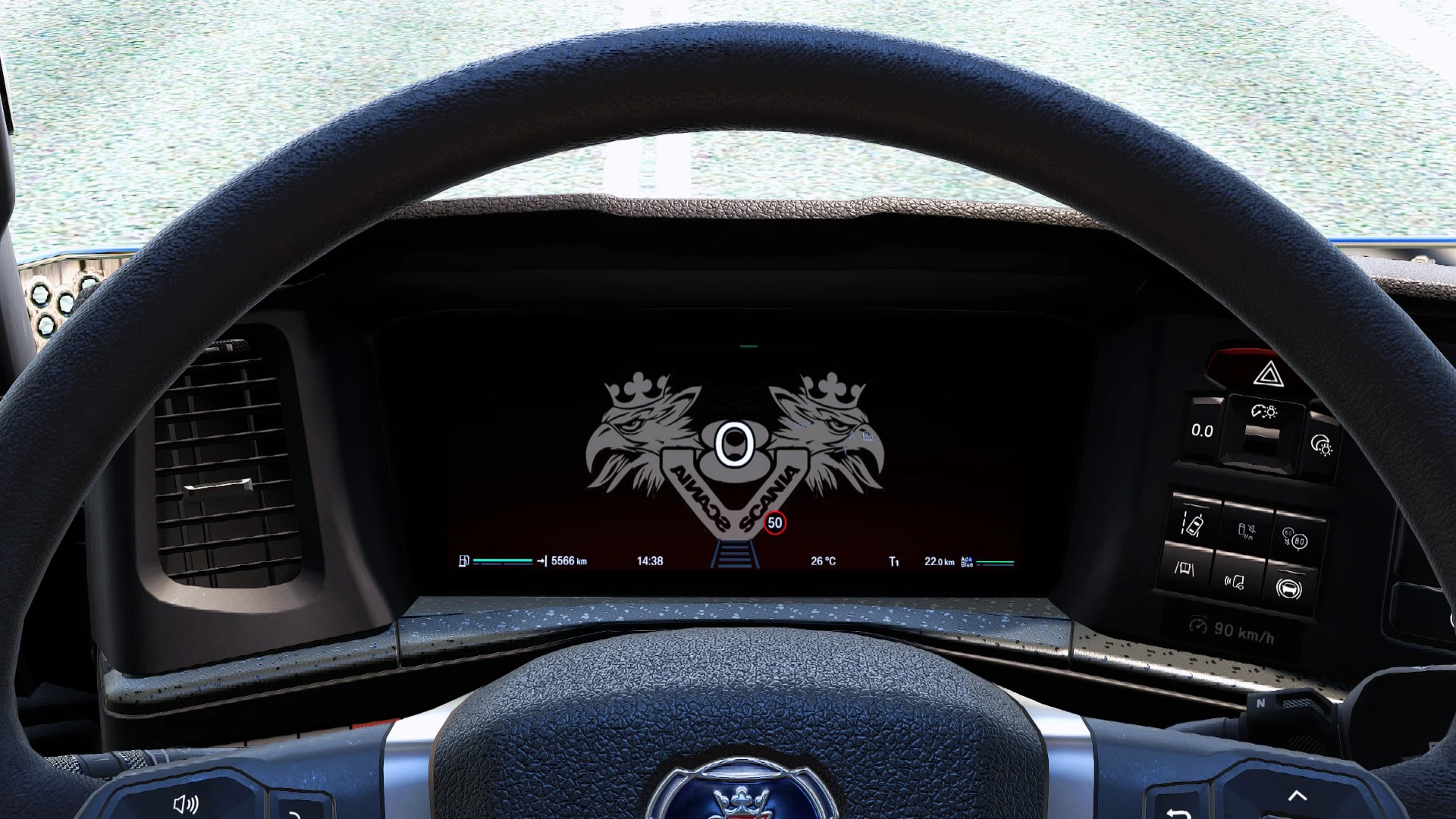 Scania 2025 V8 counter 1.0