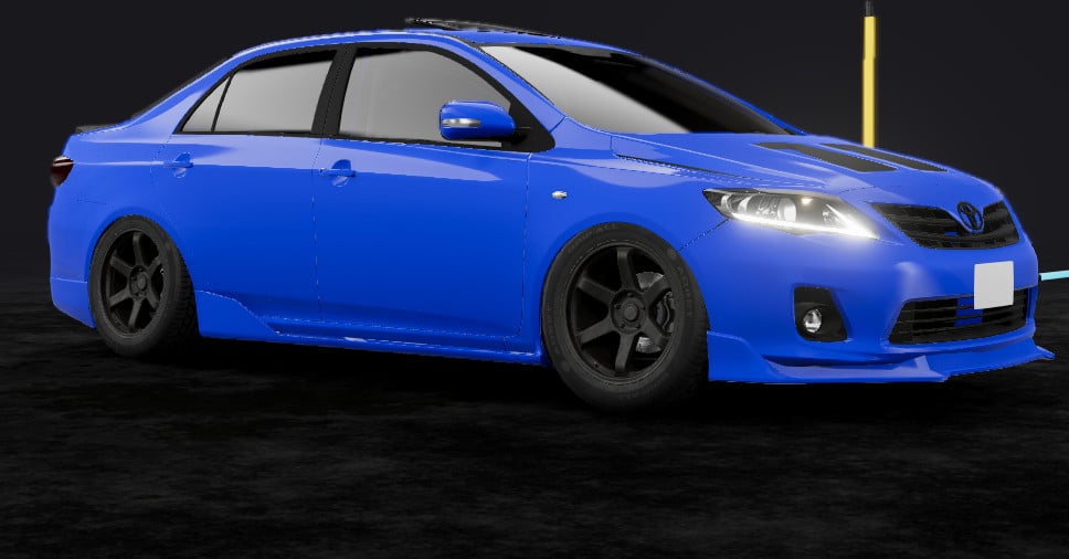 Toyota Corolla E140 Revamped