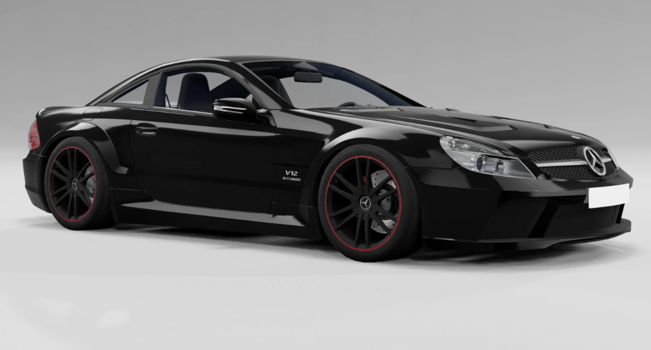 Mercedes SL 65 AMG Black