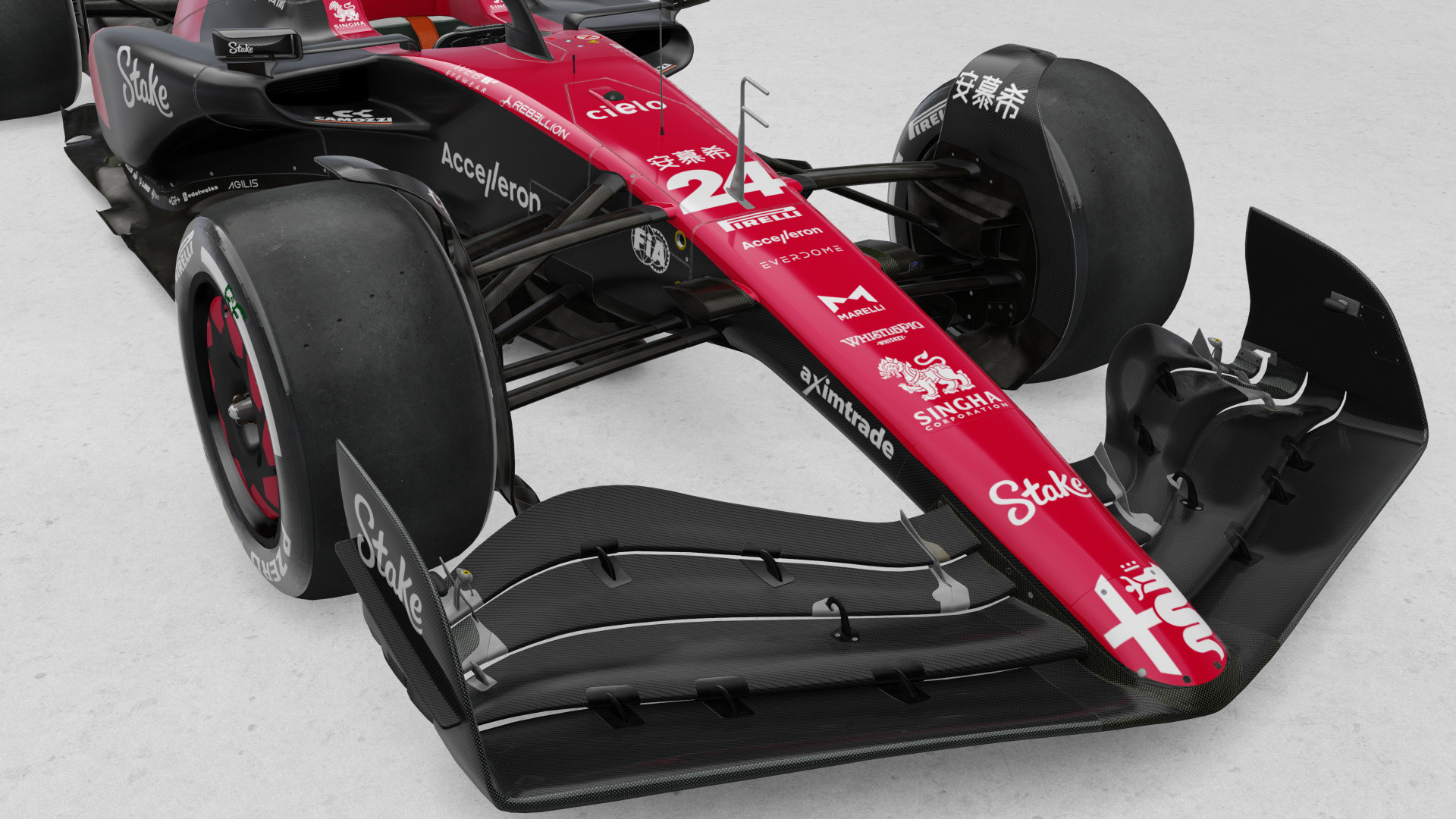 VRC Formula Alpha 2023 Alfa Romeo C43 Livery image 4