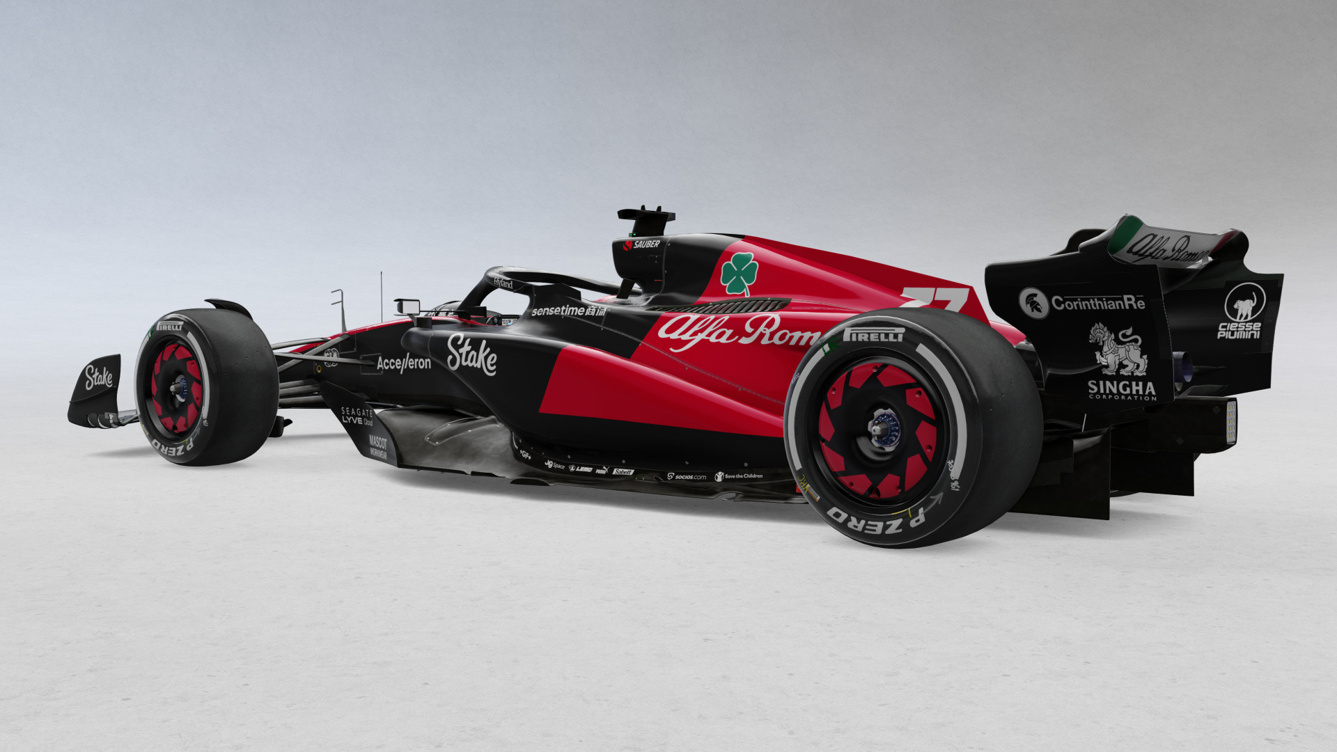 VRC Formula Alpha 2023 Alfa Romeo C43 Livery image 2