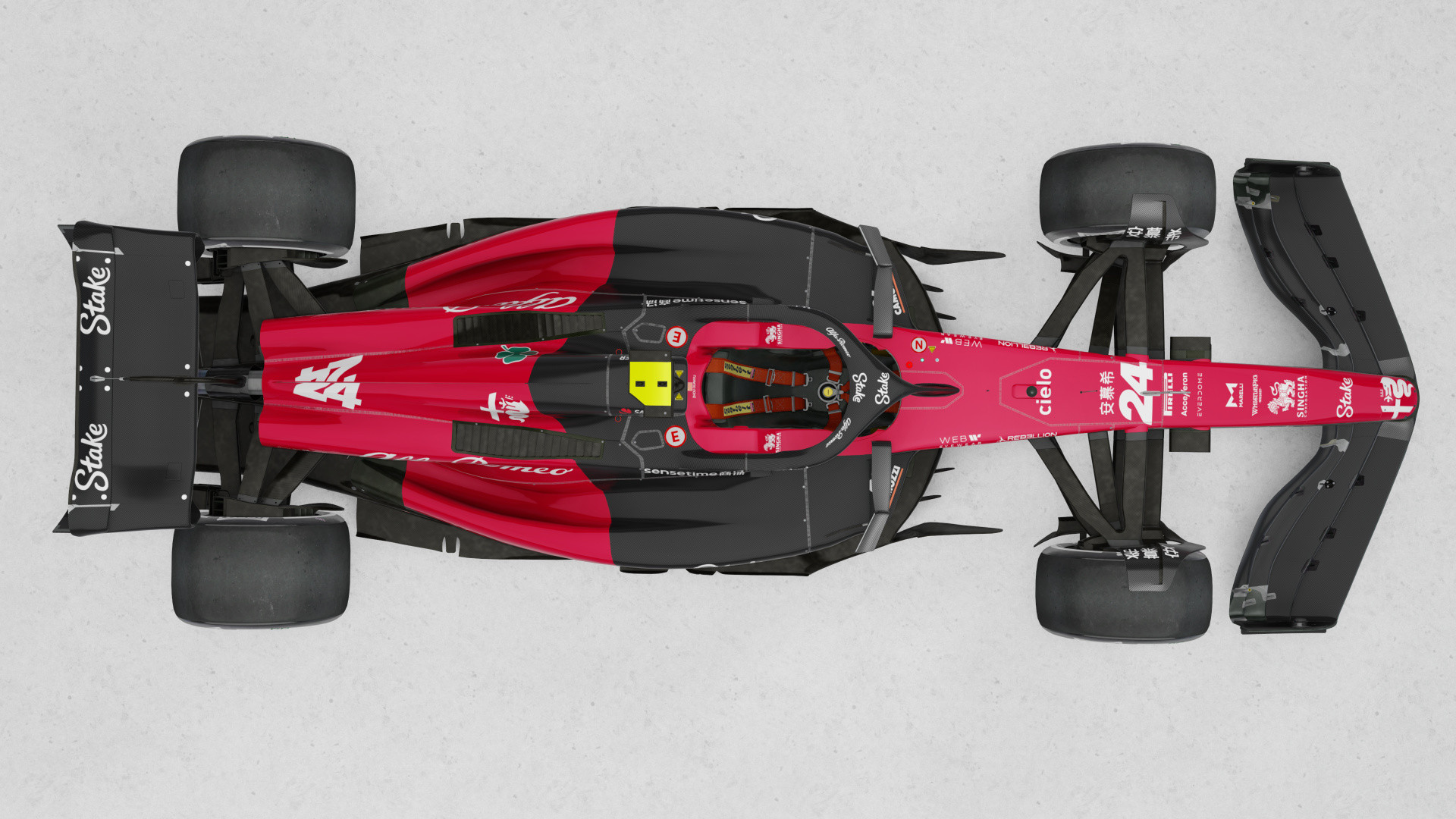 VRC Formula Alpha 2023 Alfa Romeo C43 Livery image 3