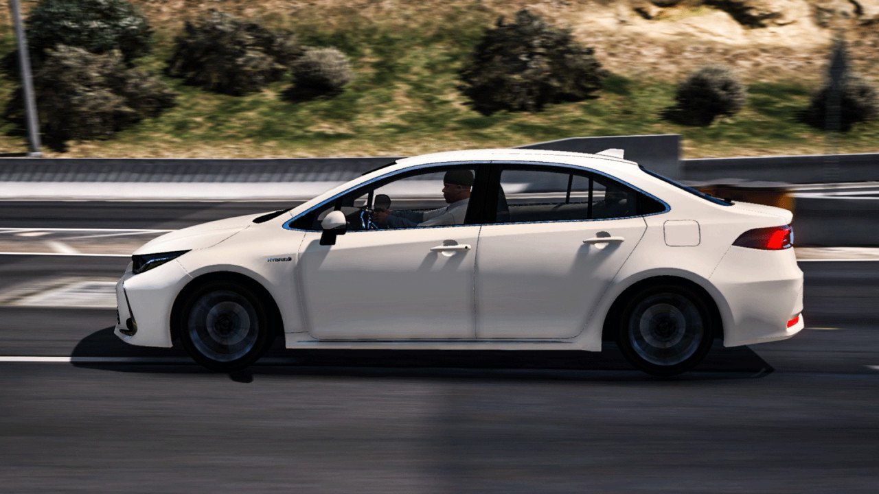 Unmarked Toyota Corolla 2020 | Israeli police