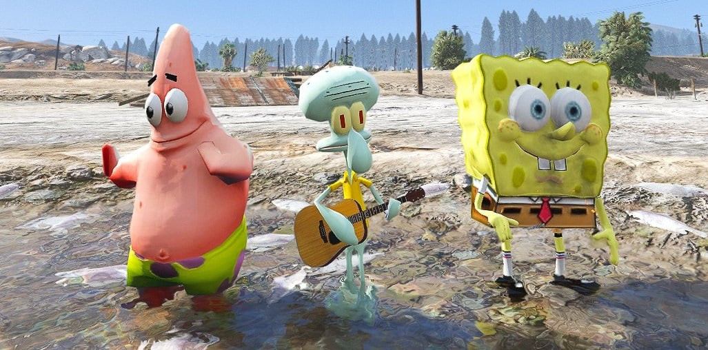 Spongebob Protagonists Pack