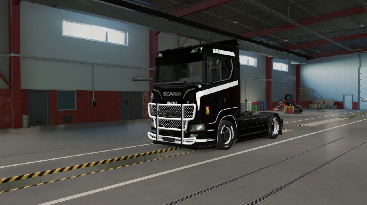 Scania S Petite/Grande Holland Style Black And White