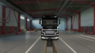Scania S Petite/Grande Holland Style Black And White v1.0 thumbnail 9
