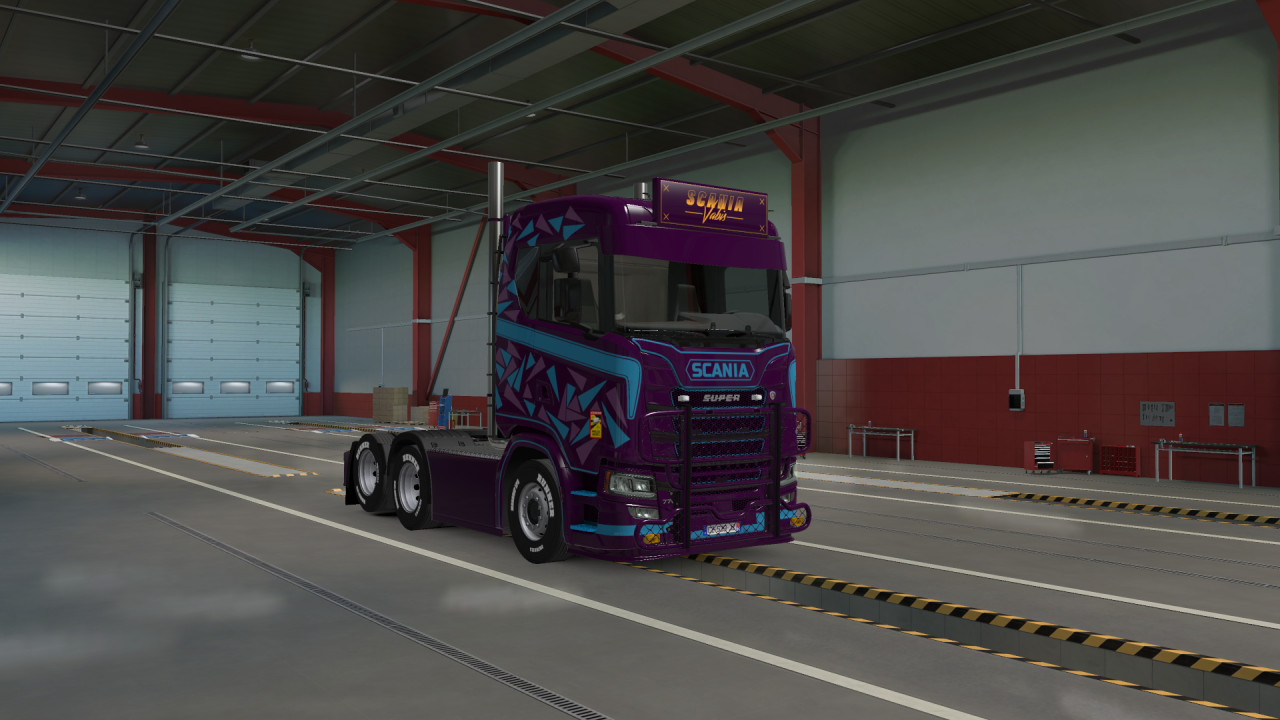SCANIA S 2016 inspired by the purple edition