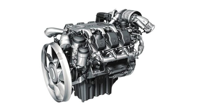 Mercedes Benz Actros V6 Open pipe sound
