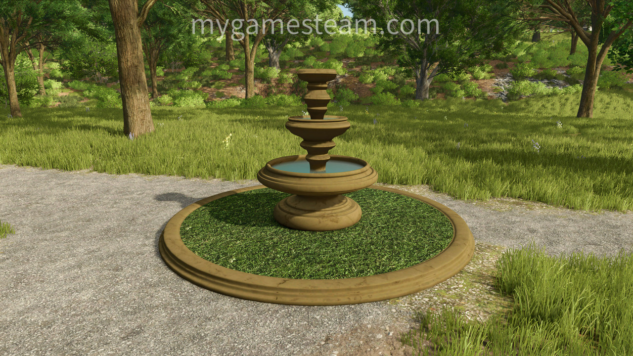 Marble fountain