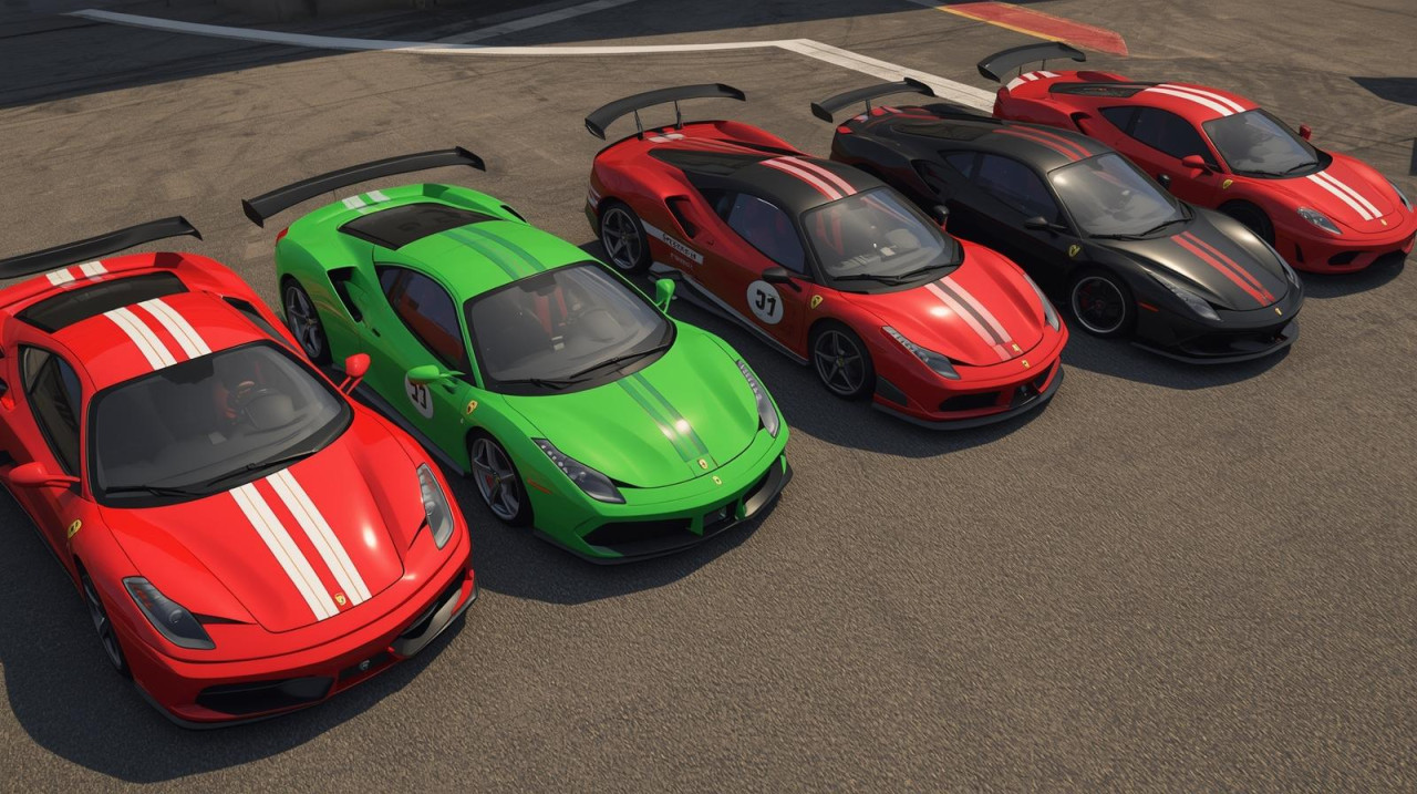 Italian Cars Pack (Red Horses Pack)