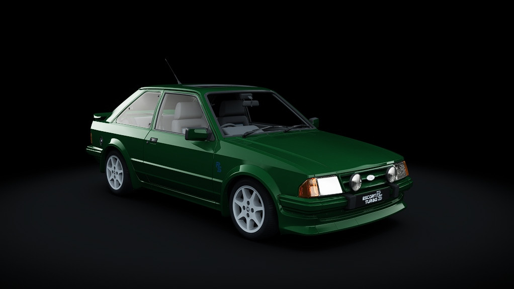 Ford Escort RS Turbo Series 1 retro 80's