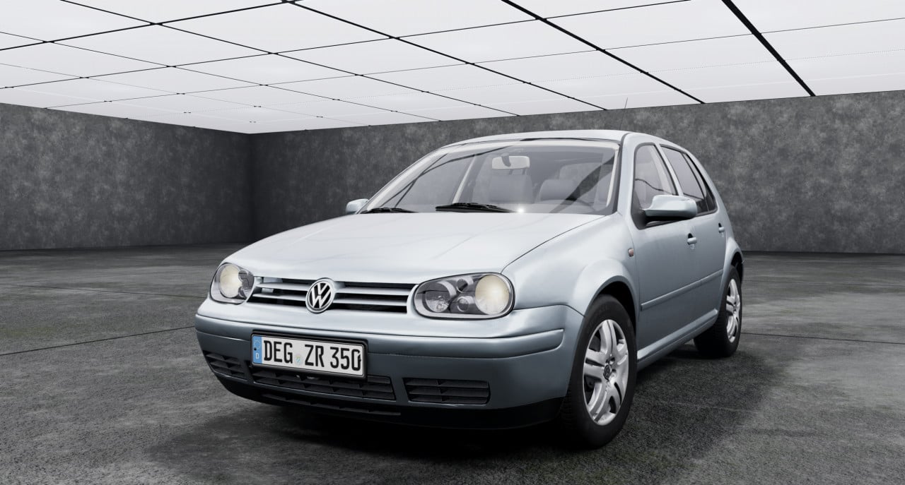 1997-2004 Volkswagen Golf 4/GTI/V6/V5 BeamNG Pack Mod