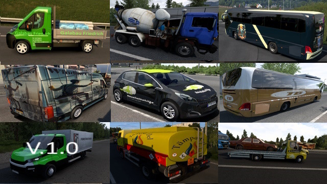 AITraffic Vehicle Paint-Job Pack