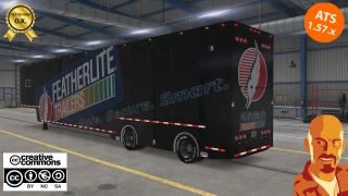 FEATHERLITE CAR TRAILER v2.0 ATS 1.57.x 2.0 thumbnail 2