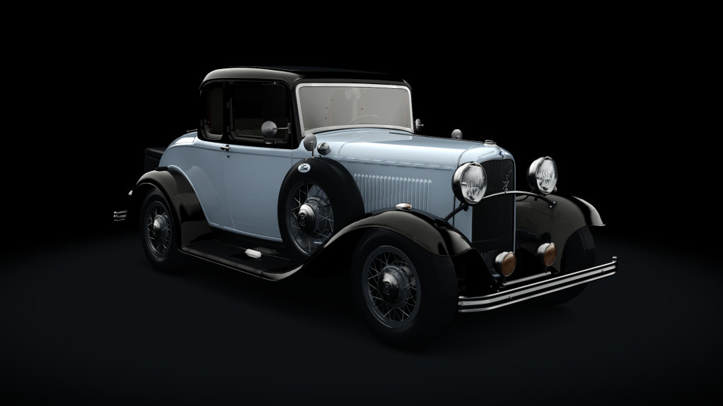 Ford De Luxe Five-Window Coupe