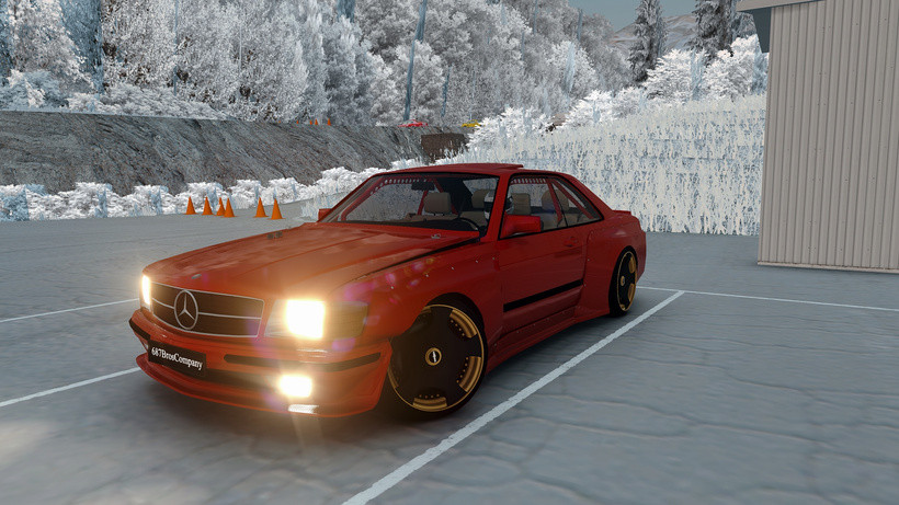 Mercedes 560 SEC AMG