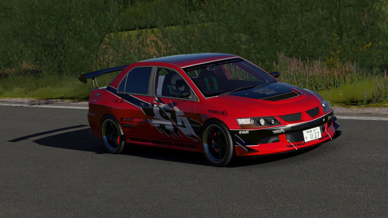 Mitsubishi Evolution 8 Sean The Fast And The Furious Tokyo Drift