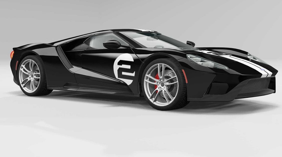 FORD GT BLUE RIBBON