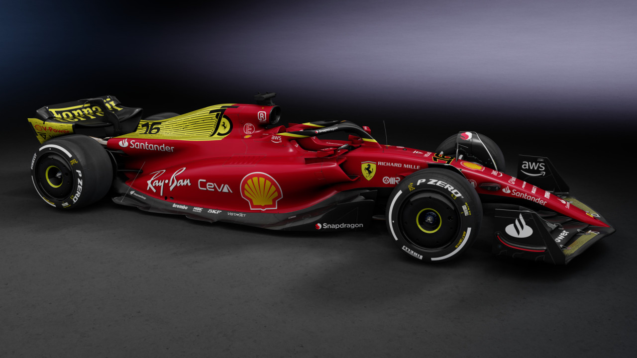 RSS Formula Hybrid 2022 Ferrari F1-75 Monza livery