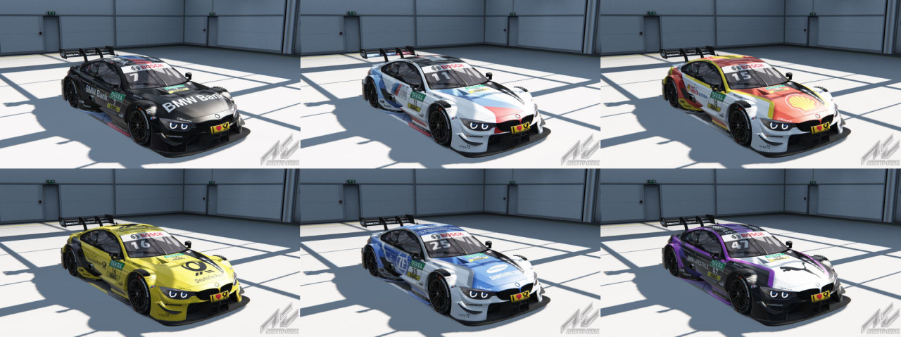 URD T5 Bayro 2018 - BMW M4 DTM Skinpack 2018