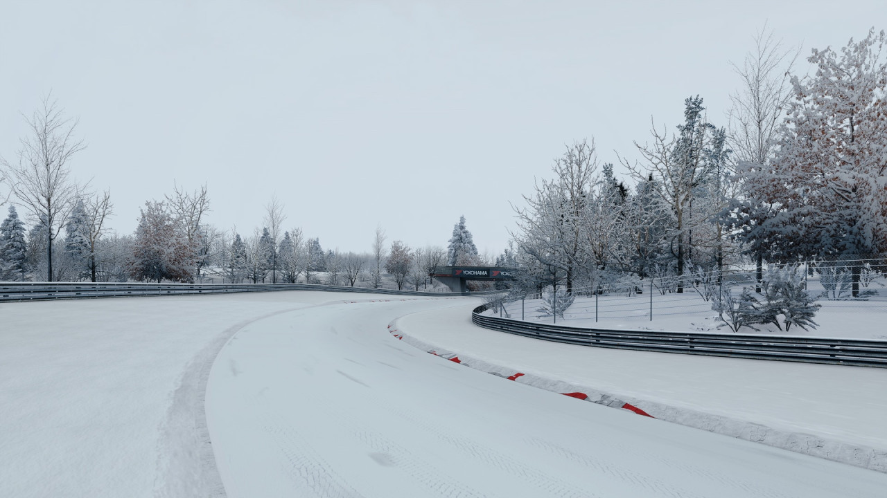 Wonderful Winter skin for Kunos Nordschleife