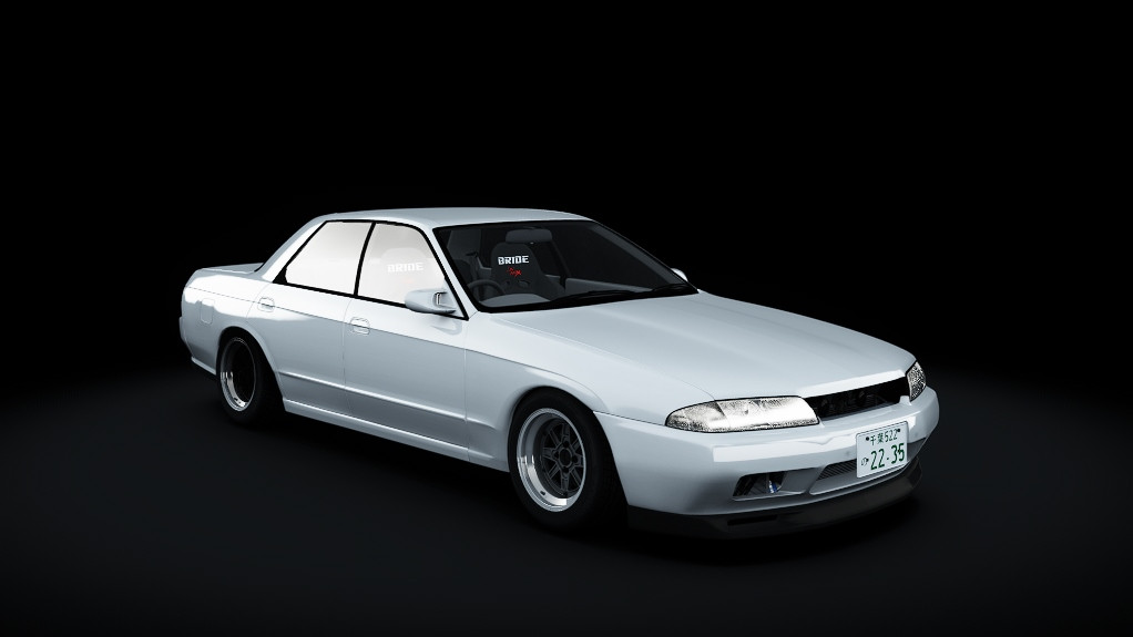 Nissan Skyline HCR32 Stock Lowstyle