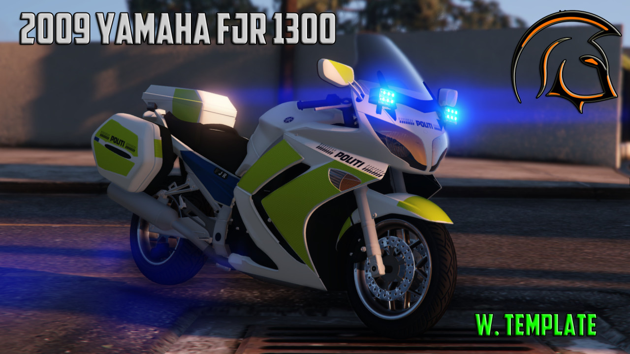 2009 Yamaha FJR1300 - Danish Police