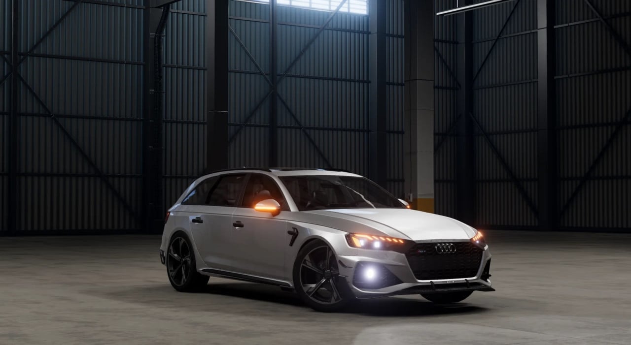 Audi A4 (B9.5) Avant BeamNG