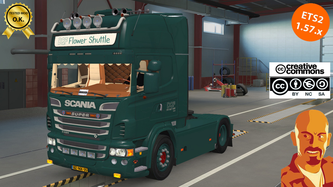 SCANIA STREAMLINE 620 DQF v3.0 ETS2 1.57.x