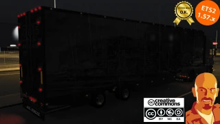 DQF FLOWER SHUTTLE TRAILER v3.0 ETS2 1.57.x 3.0 thumbnail 4
