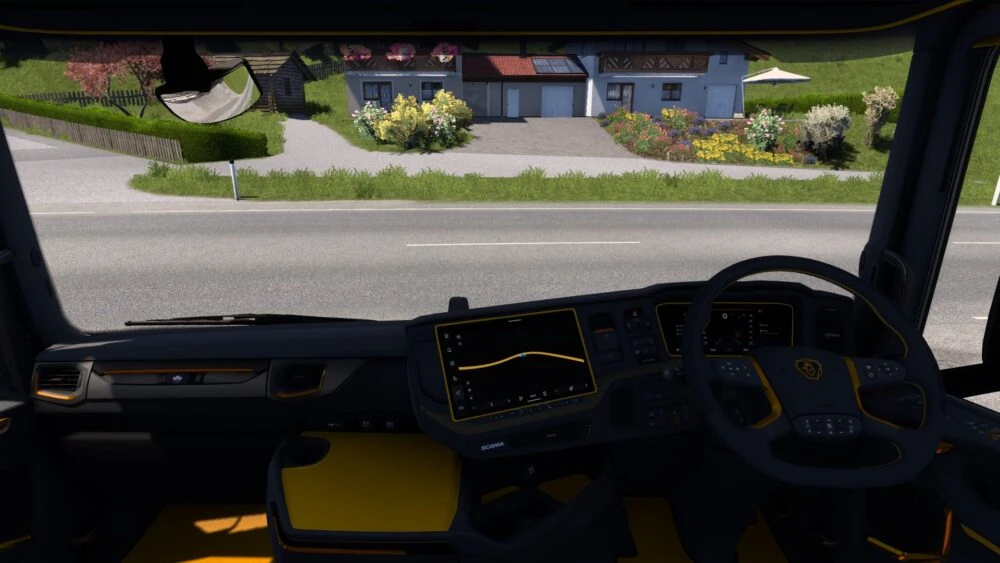 Custom Interior for Scania NG 2016 and Smart Super Dash UK v1.0