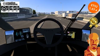 TESLA SEMITRUCK 2019 v2.0 ETS2 1.57.x 2.0 thumbnail 4
