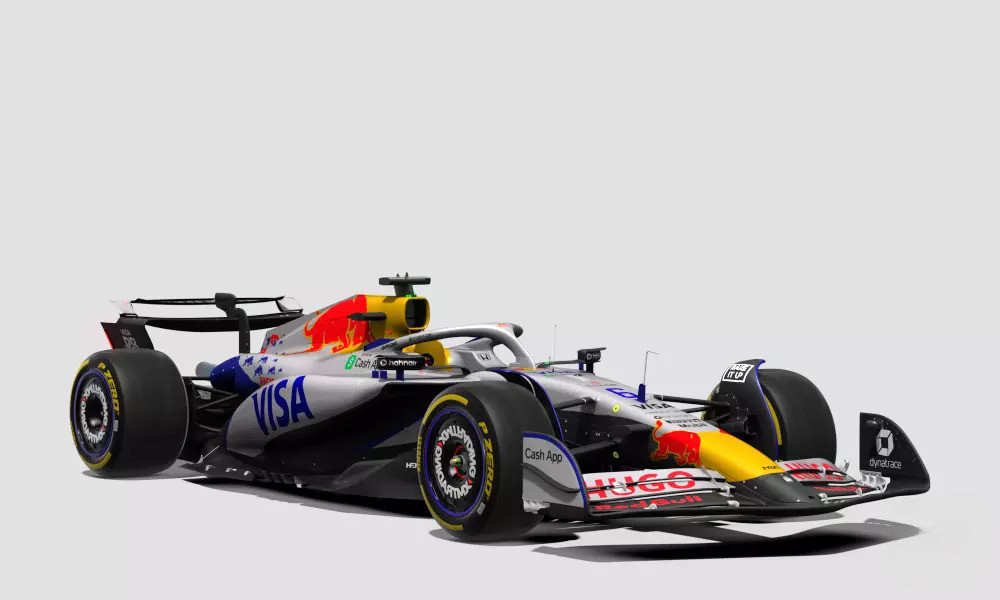 F1 2025 Visa Cash App RB VCARB02