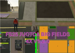 FS25 JUOTCA BIG FIELDS 4X 1.2