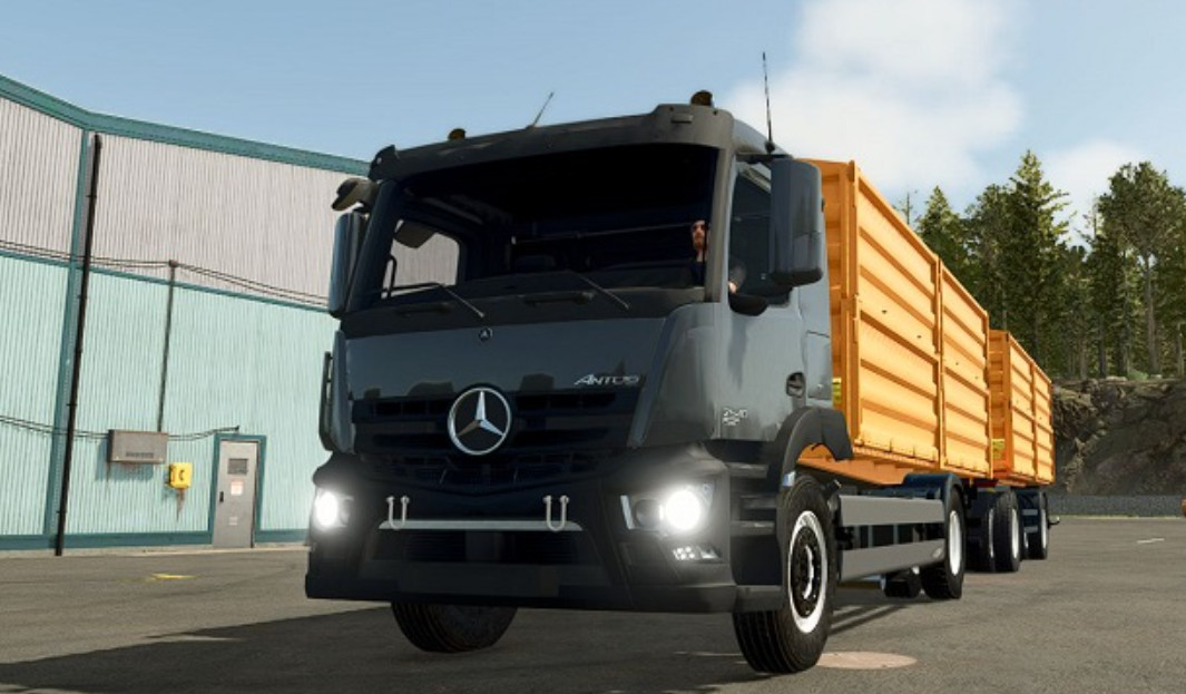 Mercedes Benz Antos Grain 4x4