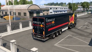 F1 Red Bull Racing Skin pack for trailer + Ford F-max v1.0 thumbnail 8